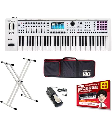 Amazon | Roland FANTOM-07 76鍵盤 シンプル4点セット 【ケース